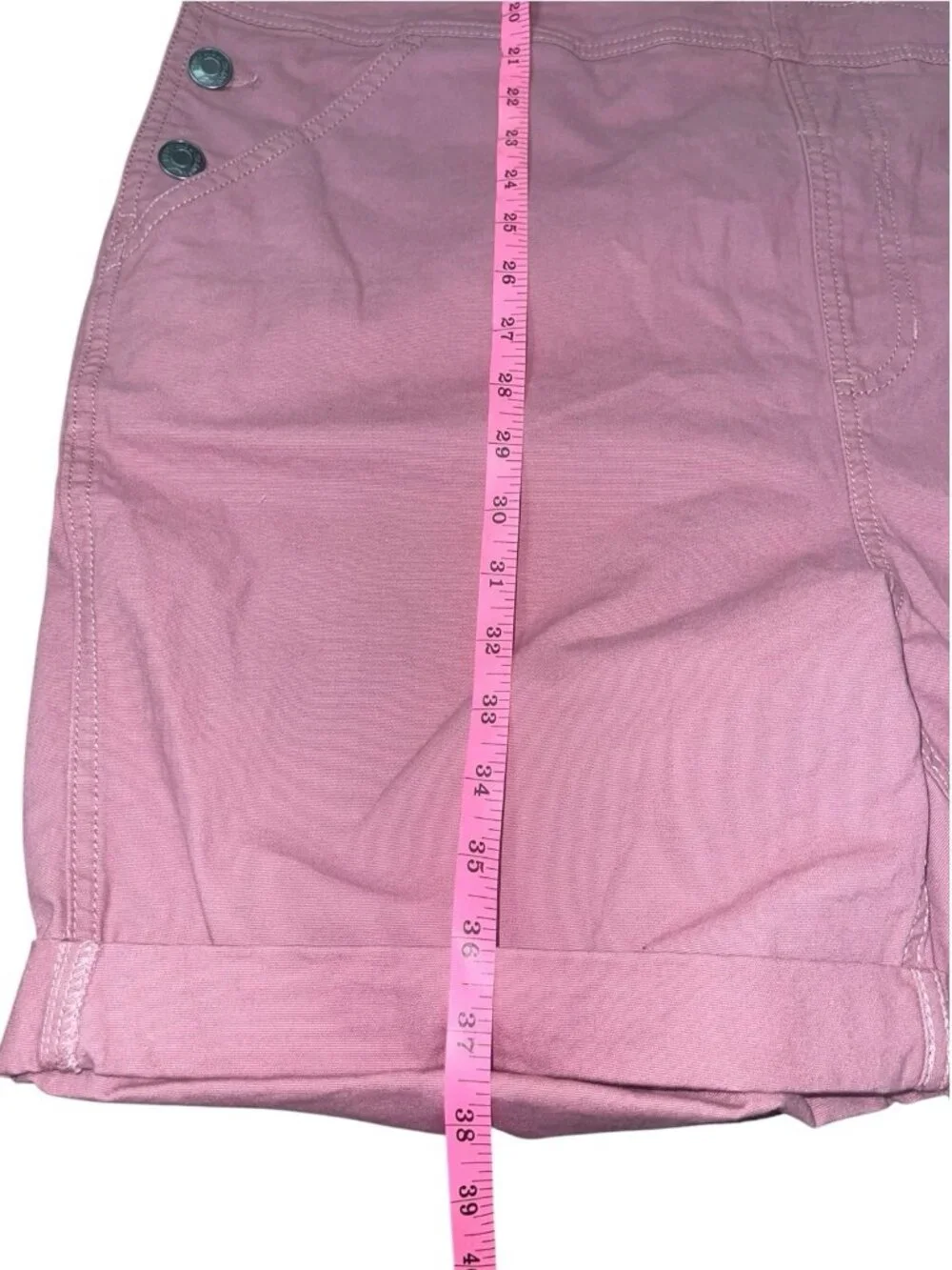 Blue Mountain Women's Large BIB Canvas Shortall Mesa Rose Pink 2424937